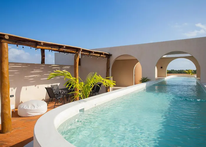 Tierra - Pool & Roof Panoramic 3* Tulum